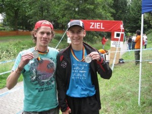 Unsere stolzen Saarland-Vizemeister 2009 im Sprint-Triathlon
